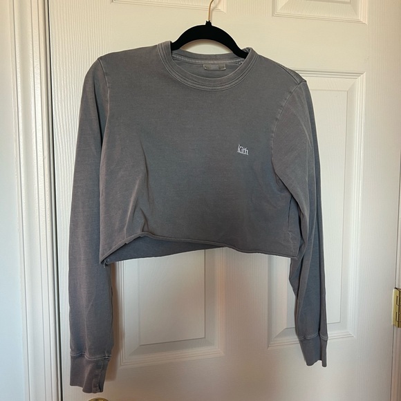 Kith Long Sleeve Crop Tee - Picture 1 of 4